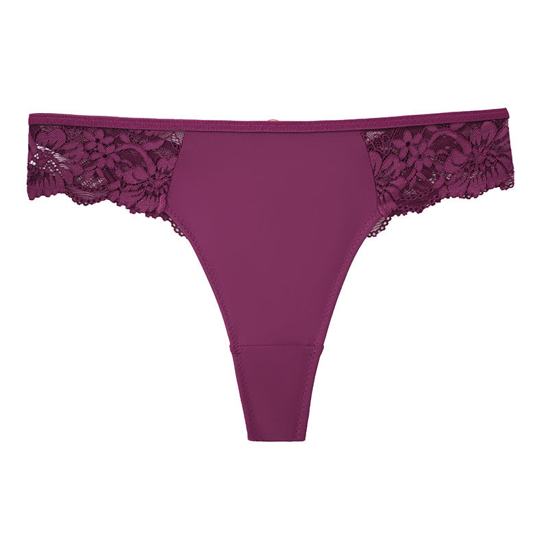 Lace Hollow Sports Breathable Thong