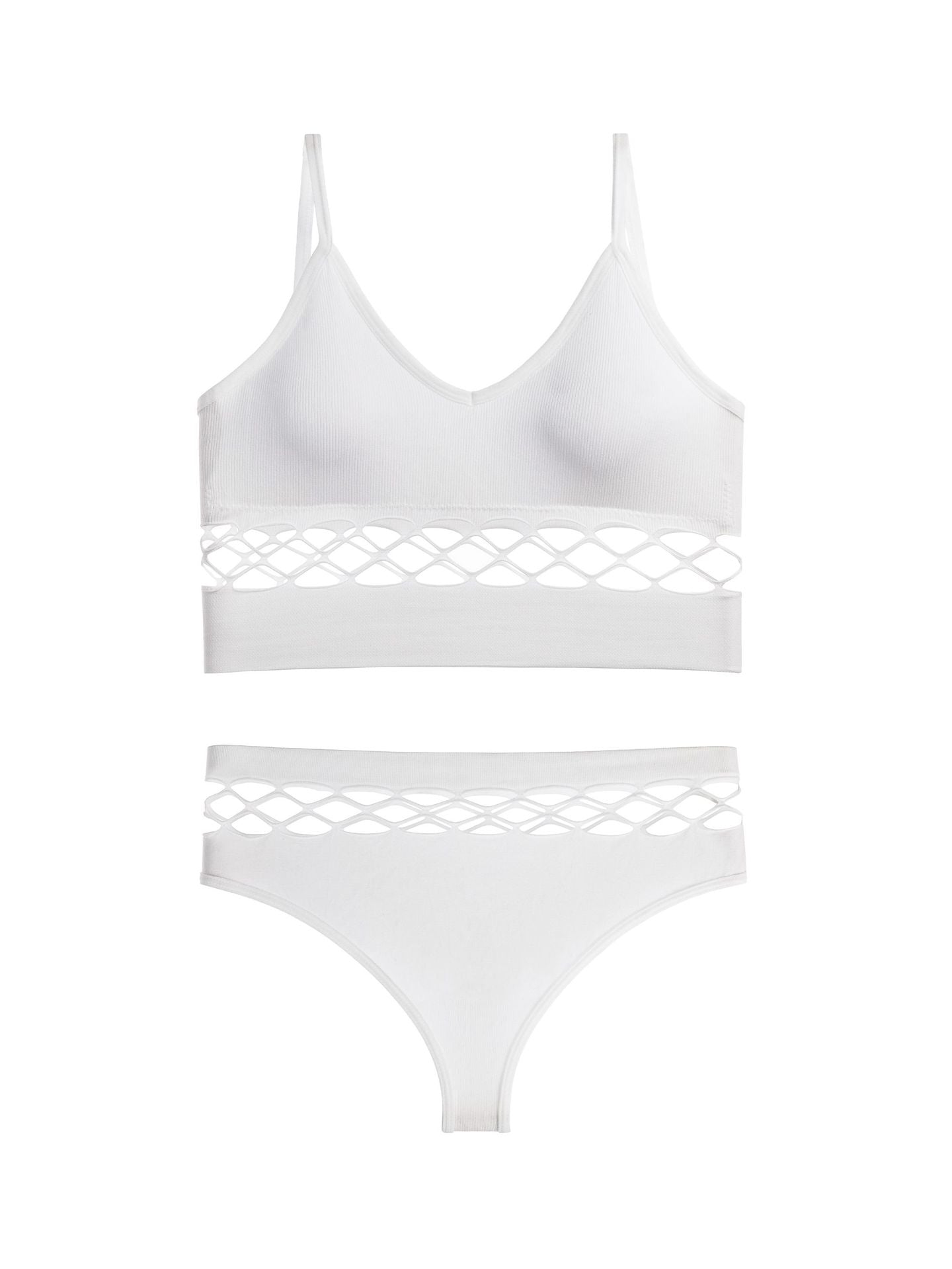 Thin Wire-Free Bra Sports Camisole Set