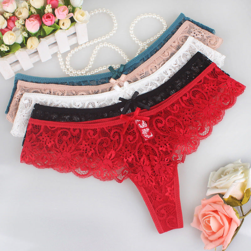 Sexy Lace Hot Low Waist Seamless Thong